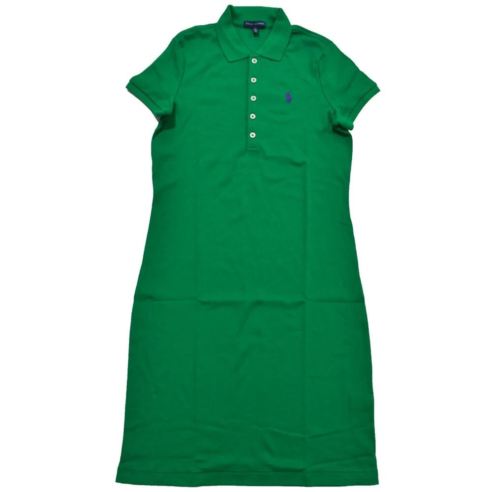 NWT Polo Ralph Lauren Women's Golf Tennis Dress Size XS Mayan Green